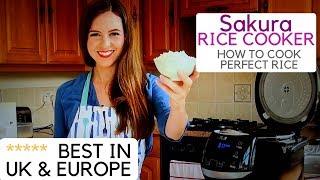 How To Cook Perfect White Rice In The Sakura Rice Cooker With Ceramic Bowl