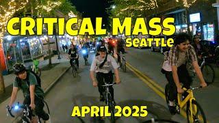 Critical Mass Seattle  April 2025
