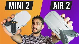 DJI Mini 2 vs Mavic Air 2 FULL Comparison (which one to buy?)