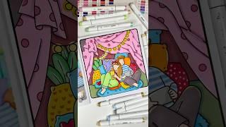 Kuki Puff | Purr Moments Coloring Book #coloringbook #art