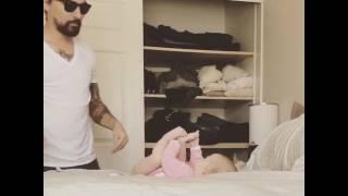Bae-bee diaper change