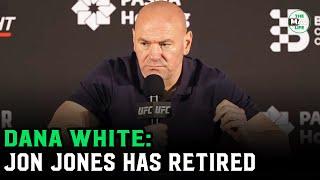 Dana White: “Jon Jones has RETIRED; Tom Aspinall is HEAVYWEIGHT CHAMP”