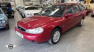 1997 FORD MONDEO GLX | MATHEWSONS CLASSIC CARS | AUCTION: 25, 26 & 27 JUNE 2025
