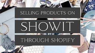 Selling Products on Showit Through Shopify