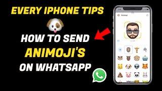 Every IPhone Tips - How to send Animoji in Whatsapp and Instagram?