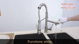 Pull-Down Kitchen Faucet | Best Kitchen Faucet 2018 | Kitchen Faucet Installation