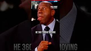 Magic Johnson Recalls Michael Jordan’s 360 Dunk in Practice  #MagicJohnson #MichaelJordan #NBA #