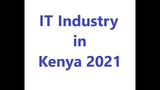 IT industry in Kenya 2021