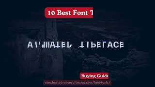 10 BEST Font Tools