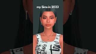 My Sim Style Evolution  | The Sims 4  #sims4 #shorts