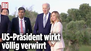 Wo will Joe Biden beim G7-Gipfel hin?