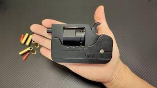 Switch Gun Mini Revolver Toy Gun Review 2024 - Metal & Realistic