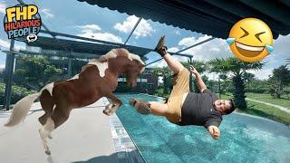 Hilarious People Life  #42 | Instant Regret Fails Compilation 2024 - Try Not To Laugh