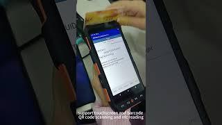 android 13 pistol grip rfid barcode scanner testing #warehouse #logistics #barcodescanner