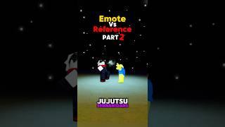 Emote Vs Reference Part 2!!#jujutsushenanigans #roblox #foryou #shenanigans #jjk #jjs #anime #toji