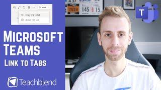 Microsoft Teams. Make a Link to a Tab