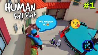 Human Fall Flat Port Map | Sab K Samne Ron Ko Momo Ne Ched Diya (Part-1)