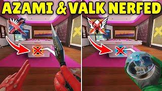 NEW HUGE NERF to Azami & Valkyrie Gadget Deployment! - Rainbow Six Siege