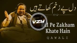 Dil Pe Zakham Khate Hain Remix Nusrat Fateh Ali Khan REMIX | NFAK | Nusrat Fateh Ali Khan