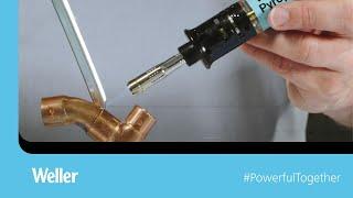 Butane gas powered cordless soldering iron | Weller Pyropen