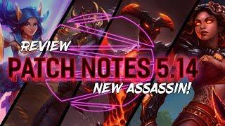 PATCH NOTES! NEW ASSASSIN PELE HAS MAGE ABILITIES?! - Incon - Patch Notes 5.14