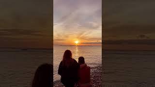 Romantic sunrise #bule #bali #anakpantai