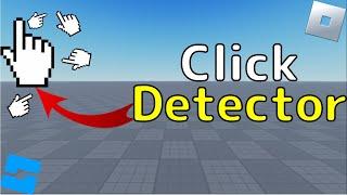 Click Detector в Роблокс Студио