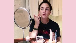 Drew Barrymore's Dewy Summer Skin & Lips Tutorial