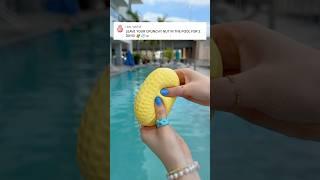 I LEFT MY CRUNCHY STRESS BALL IN THE POOL FOR 2 DAYS! 