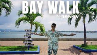 Night Life at Bay walk | Puerto Princesa | Street food | Philippines | Beach life