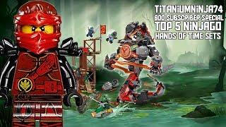 TitaniumNinja74 600 Subscriber Special: Top 5 Ninjago Hands of Time Sets