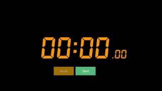 4 Hours Count-Up Timer/Stopwatch