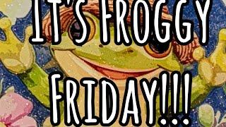 Froggy Friday! Making a Froggy Storage Tub...