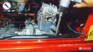 restoration of oil leaking bajaj three wheeler engine- old engine rebuild- engine restoration