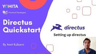 Directus QuickStart - Setup Directus Project - Learn Fast, Build Faster !