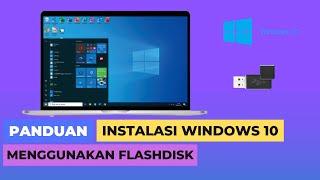 Cara Install  Windows 10 Pro Dengan Flashdisk Terbaru 2022  Lengkap (Download, Membuat Partisi, Dll)