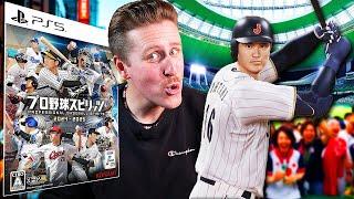 Playing The NEW INSANE JAPANESE BASEBALL GAME! | Professional Baseball Spirits 2024-2025