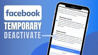 How To Temporarily Deactivate Facebook Account (Step By Step)