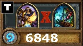 Hearthstone 6848 Duel  Murlock Paladin vs Shaman!