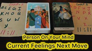 Person On Your Mind Current Feelings Next Move Hindi Tarot By Noor  