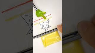 Color Mixing Art#Creative Scratch Toy Sprunki  Stress-Relief #diy#italianbrainrot#colormixing#art