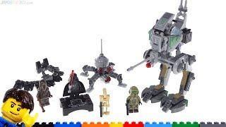 LEGO Star Wars 20th Anniv. Clone Scout Walker (AT-RT) review! 75261