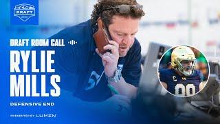 Rylie Mills Gets The Draft Call | 2025 NFL Draft