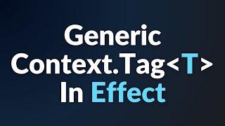 Generic Services/Context in Effect: Creating a Generic Factory