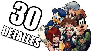 30 DETALLES ALUCINANTES de KINGDOM HEARTS 1 (PS2, 2002)