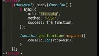 Jquery tutorial - 2 ways ajax return outside of ajax object