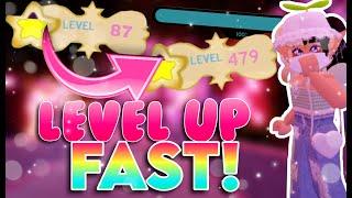 NEED TO LEVEL UP? WATCH THIS! | My Routine To Level Up FAST in Royale High