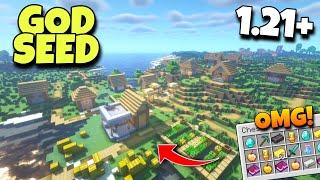 [ GOD SEED ] For Minecraft 1.21 Bedrock And Pocket Edition || Seed Minecraft 1.21 