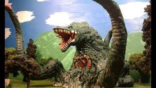 Bandai Movie Monster Series Biollante figure Review