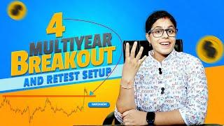 4 Multiyear Breakout STOCKS at Retest Level I Positional Trading Ideas I Magic Swings